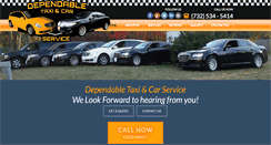Desktop Screenshot of dependabletaxiandcarservice.com